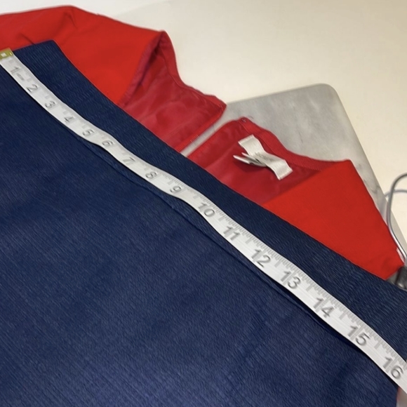 J. Crew navy blue pencil skirt size 8 - Picture 4 of 5